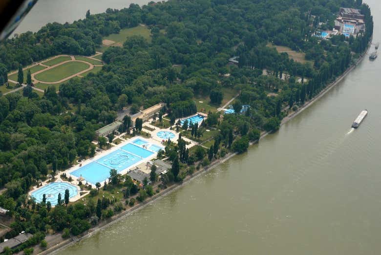 Panorámica del balneario Palatinus, en la isla Margarita