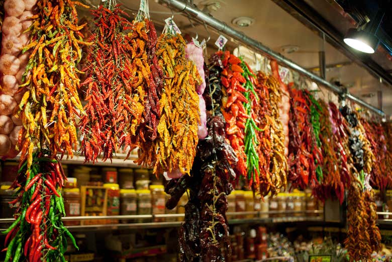Puestos del Mercado Central de Budapest