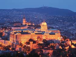 Castillo de Buda desde la Ciudadela