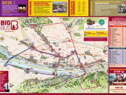 Ruta autobús turístico Big Bus Budapest